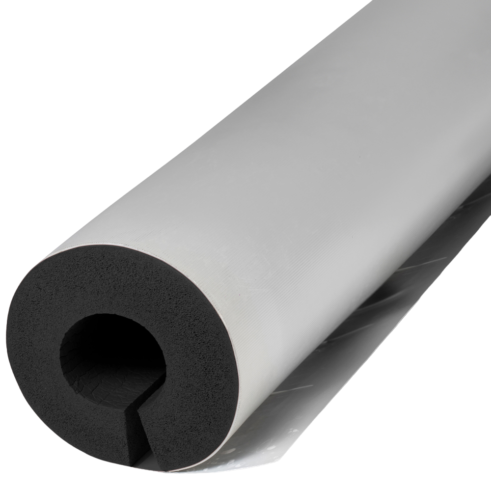 Трубка K-FLEX 09x015-1 ECO black IN CLAD grey